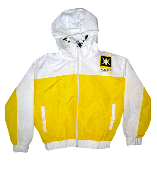 Windbreaker WHITE/ YLW